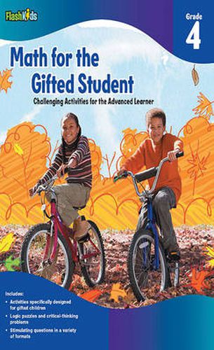 Cover image for Math for the Gifted Student Grade 4 (For the Gifted Student)