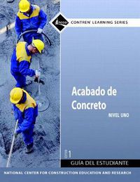 Cover image for Concrete Finishing Trainee Guide in Spanish, Level 1