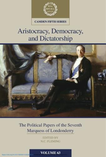 Cover image for Aristocracy, Democracy and Dictatorship: Volume 63