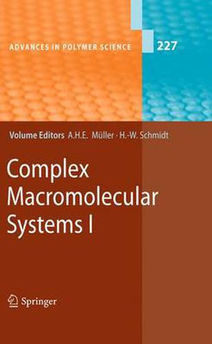 Complex Macromolecular Systems I