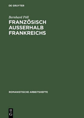 Cover image for Franzoesisch ausserhalb Frankreichs