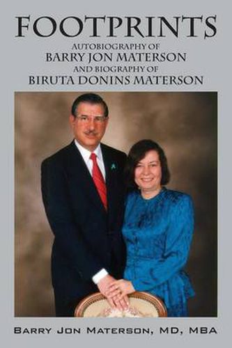 Cover image for Footprints: Autobiography of Barry Jon Materson and Biography of Biruta Donins Materson