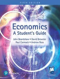 Cover image for Economics: A Student's Guide