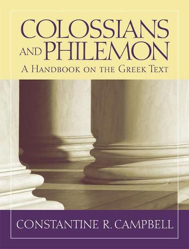 Cover image for Colossians and Philemon: A Handbook on the Greek Text