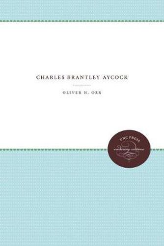 Cover image for Charles Brantley Aycock