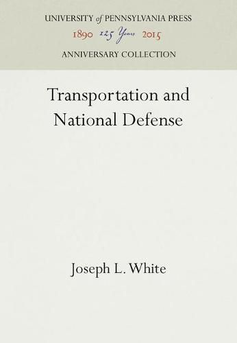 Cover image for Transportation and National Defense