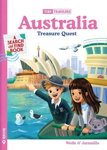 Cover image for Tiny Travelers Australia Treasure Quest