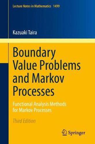 Cover image for Boundary Value Problems and Markov Processes: Functional Analysis Methods for Markov Processes