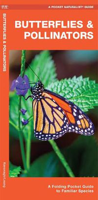 Cover image for Butterflies & Pollinators: A Folding Pocket Guide to Familiar Species