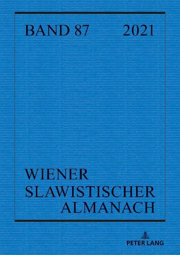Cover image for Wiener Slawistischer Almanach Band 87/2021