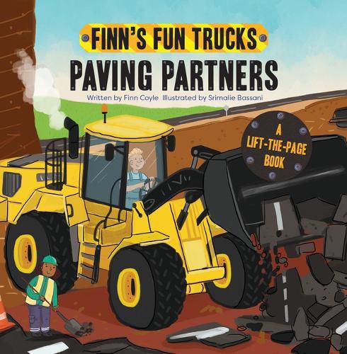 Cover image for Paving Partners: A Lift-The-Page Truck Book