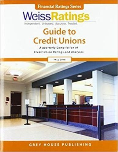 Cover image for Weiss Ratings Guide to Credit Unions, Fall 2018