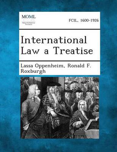 International Law a Treatise