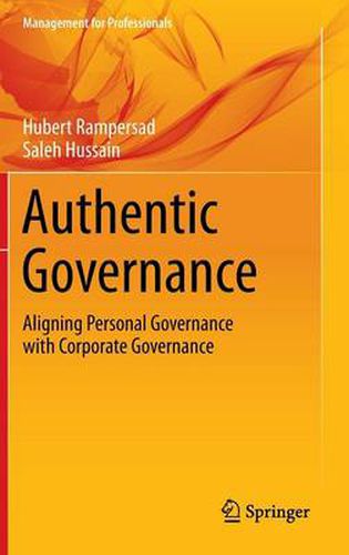 Cover image for Authentic Governance: Aligning Personal Governance with Corporate Governance