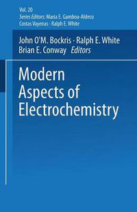 Cover image for Modern Aspects of Electrochemistry No. 20