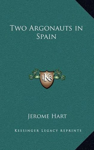 Cover image for Two Argonauts in Spain