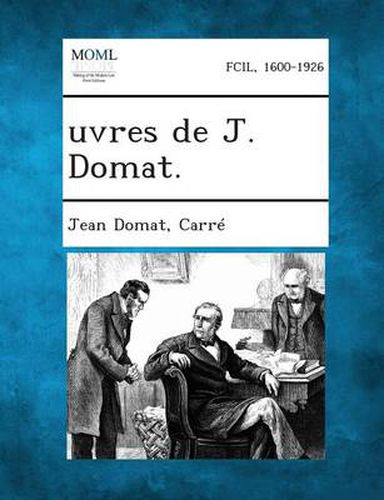 Cover image for Uvres de J. Domat