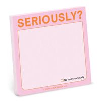 Cover image for Knock Knock Seriously?! Sticky Note (Pastel Version)