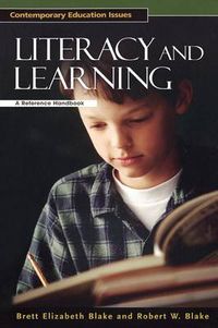 Cover image for Literacy and Learning: A Reference Handbook