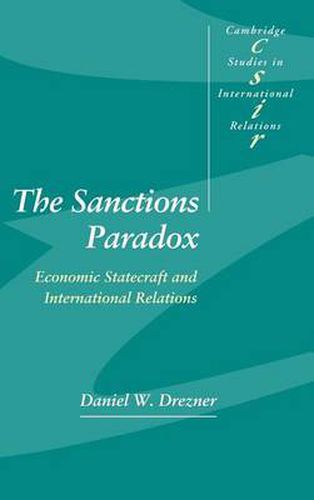 Cover image for The Sanctions Paradox: Economic Statecraft and International Relations