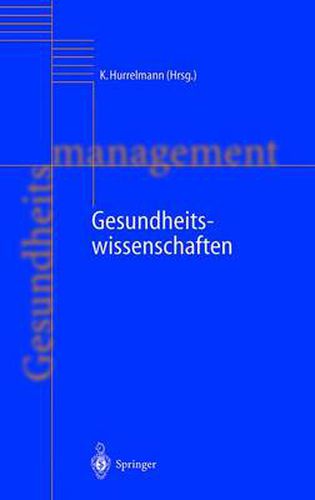 Cover image for Gesundheitswissenschaften