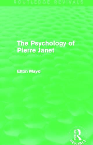 Cover image for The Psychology of Pierre Janet