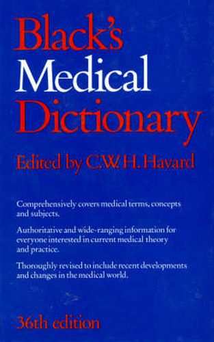 Black's Medical Dictionary