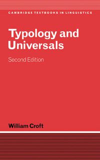 Cover image for Typology and Universals