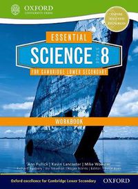 Cover image for Essential Science for Cambridge Lower Secondary Stage 8 Workbook