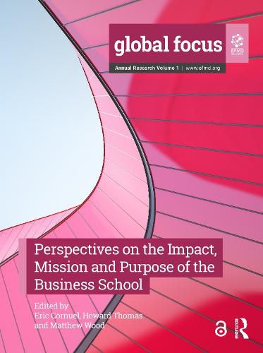 Cover image for Perspectives on the Impact, Mission and Purpose of the Business School