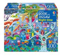 Cover image for Usborne Book and Jigsaw Night Time