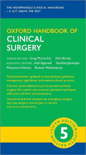 Cover image for Oxford Handbook of Clinical Surgery