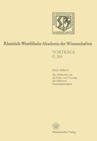 Cover image for Geisteswissenschaften: Vortrage - G 265