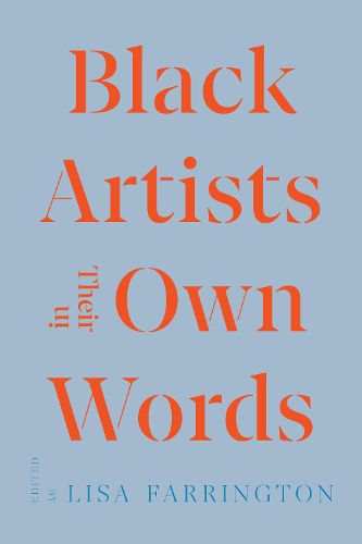 Cover image for Black Artists in Their Own Words