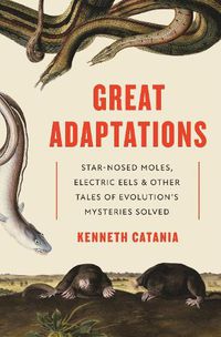 Cover image for Great Adaptations: Star-Nosed Moles, Electric Eels, and Other Tales of Evolution's Mysteries Solved