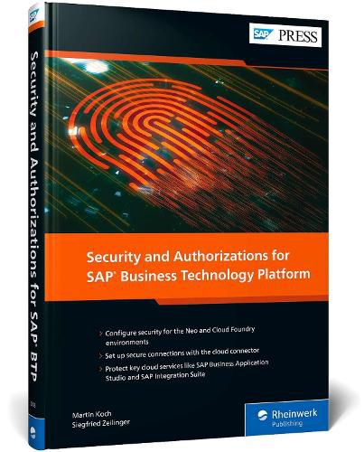 Cover image for Security and Authorizations for SAP Business Technology Platform