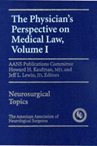 Cover image for Physician's Perspective on Medical Law