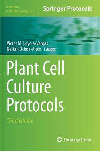 Cover image for Plant Cell Culture Protocols