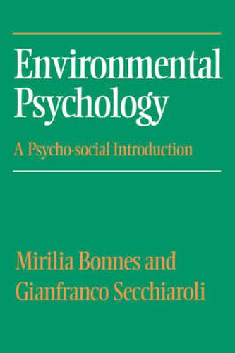 Cover image for Environmental Psychology: A Psycho-social Introduction