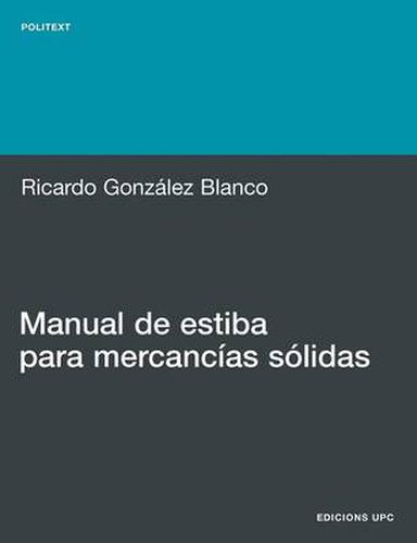 Cover image for Manual de Estiba Para Mercancias S Lidas