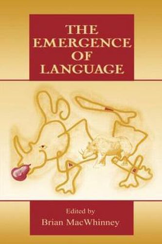Cover image for The Emergence of Language