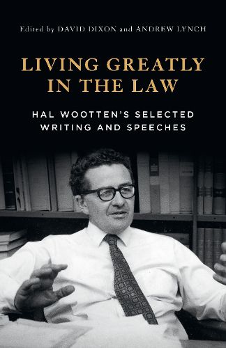 Cover image for Living Greatly in the Law