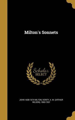 Cover image for Milton's Sonnets