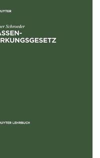 Cover image for Massenwirkungsgesetz: Programmiertes Lehrbuch Fur Studierende Der Chemie Sowie Der Natur- Und Ingenieurwissenschaften an Hoch- Und Fachhochschulen