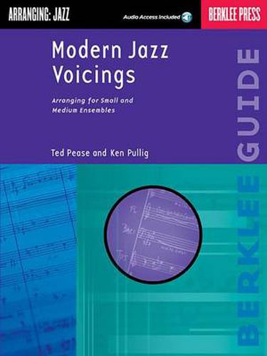 Cover image for Modern Jazz Voicings: Arranging for Small and Medium Ensembles