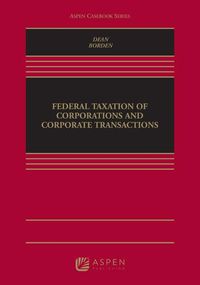 Cover image for Federal Taxation of Corporations and Corporate Transactions