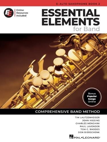 Cover image for Essential Elements for Band - Eb Alto Sax Book 2