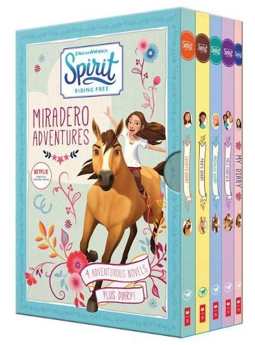 Cover image for Miradero Adventures 5-Book Collection (Dreamworks: Spirit Riding Free)