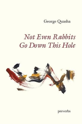 Cover image for Not Even Rabbits Go Down This Hole: preverbs