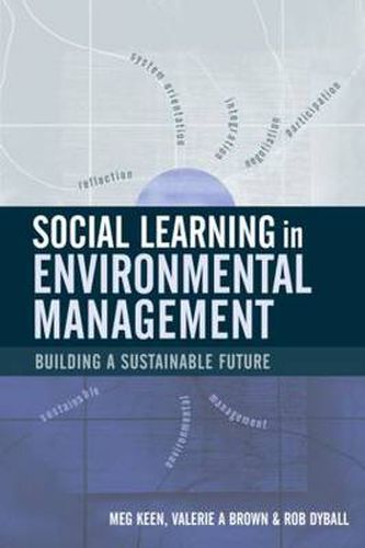 Cover image for Social Learning in Environmental Management: Towards a Sustainable Future